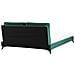 Letto Velluto Melle 180 X 200 Cm Verde Smeraldo - Foto miniatura 2