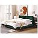 Letto Velluto Melle 180 X 200 Cm Verde Smeraldo - Foto miniatura 1