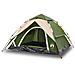 Tenda A Cupola Da Campeggio 5 Persone Verde A Rilascio Rapido - Foto miniatura 1
