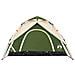 Tenda A Cupola Da Campeggio 5 Persone Verde A Rilascio Rapido - Foto miniatura 6