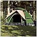 Tenda A Cupola Da Campeggio 5 Persone Verde A Rilascio Rapido - Foto miniatura 8