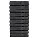 Asciugamani Doccia SOLUND 10 pz Antracite 70x140cm 600gsm - Foto miniatura 1