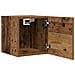 Armadietti Tv Montati A Parete Legno Antico 30,5x30x30 Cm - Foto miniatura 8