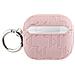Custodia Per Airpods 3 Monogramma Con Design A Testa Di Karl In Rilievo, Rosa - Foto miniatura 2