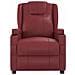 Poltrona Alzapersona Rosso Vino In Similpelle - Foto miniatura 3