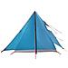 Tenda da Campeggio per 2 Persone Blu Impermeabile - Foto miniatura 5