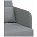 Divano Letto a Pavimento 2-in-1 Grigio Chiaro 65x80x83 cm Tessuto - Foto miniatura 8