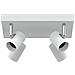 Faretto da soffitto 4 Via Regolabile Bianco E27 - Foto miniatura 1