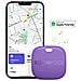 Tracker Bluetooth Ricaricabile Usb-c Per Chiavi, Borsa E Valigia Compatibile Trova Il Mio, Viola - Foto miniatura 2