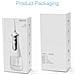 Idropulsore Elettrico Portatile Ricaricabile Usb Con 5 Ugelli Per Pulizia Orale Black - Foto miniatura 6