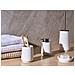 Set Da 4 Accessori Per Il Bagno Suches Bianco - Foto miniatura 1