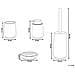 Set Da 4 Accessori Per Il Bagno Suches Bianco - Foto miniatura 6