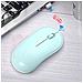 Mouse Wireless Portatile 2.4ghz Con Ricevitore Usb, Mouse Ottico 1200 Dpi Per Laptop Blue - Foto miniatura 3