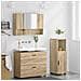 Set di mobili per il bagno con cassetto 3 pcs rovere sonoma - Foto miniatura 4