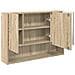 Set di mobili per il bagno con cassetto 3 pcs rovere sonoma - Foto miniatura 7