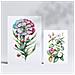Set Di 6 Stampe Hibiscus Stampe Naturalistiche E Botaniche A Colori Con Motivi Floreali Su Sfondi Bianchi Puri Design D'interni A3 & A4 Senza Cornice - Foto miniatura 2