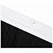 Spazzole per porte a vite 6 pcs Bianco 100 cm Lega di alluminio - Foto miniatura 8