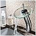 Rubinetto per lavabo da bagno, Blackswan, Cascada tipo M61, modello cromato /vetro, misura 27,5 cm - Foto miniatura 2