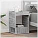 Tavolino 2 pcs Grigio Sonoma 40 x 40 x 56 cm Legno multistrato - Foto miniatura 2