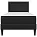 Struttura letto con materasso Nero 90 x 190 cm Similpelle - Foto miniatura 8