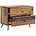 Armadio da Notte con cassetto Legno antico 62 x 34,5 x 47,5 cm - Foto miniatura 3