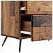 Armadio da Notte con cassetto Legno antico 62 x 34,5 x 47,5 cm - Foto miniatura 8