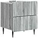 Armadio da Notte 2 pcs Grigio Sonoma 43 x 34,5 x 49,5 cm - Foto miniatura 2