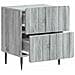 Armadio da Notte 2 pcs Grigio Sonoma 43 x 34,5 x 49,5 cm - Foto miniatura 4