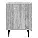 Armadio da Notte 2 pcs Grigio Sonoma 43 x 34,5 x 49,5 cm - Foto miniatura 6