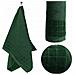 Asciugamano Larisa 70x140 cm 500 g Verde - Morbido - Assorbente - 100% cotone - Design classico - Foto miniatura 6