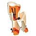 Seggiolino Bici Posteriore Clamp - Pepe Beige - Foto miniatura 1