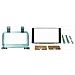 Adattatore autoradio 03521 Kit di fissaggio per autoradio 2DIN Nero Kia - Foto miniatura 1