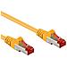 ICOC LS6-100YE - Cavo di rete Patch in rame Cat. 6 SFTP LSZH 10 m - Giallo  - Foto miniatura 2