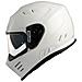 Casco Moto 2018 Venom Solid Gloss Bianco (s, Bianco) - Foto miniatura 3