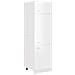 Mobile per Frigo “Lyon” Bianco Lucido 60x57x207 cm - Foto miniatura 1