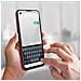 Cover Oppo Reno 5 5g E Find X3 Lite Retro Rigido E Fronte Flessibile - Rossa - Foto miniatura 2