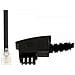 014081 TAE F 6P4C Nero cavo di interfaccia e adattatore - Foto miniatura 1