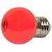 Lampadina LED Goccia Lucida Rossa 1W Attacco E27 Luci di Natale  - Foto miniatura 1