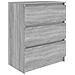 Credenza Grigio Sonoma 60x35x76 Cm In Legno Multistrato - Foto miniatura 2
