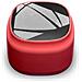 Altoparlante audio musicale Bluetooth Mini Tascabile 3W Rosso - Foto miniatura 1