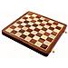 Scacchiera In Legno Senza Pezzi Per Giocatori Di Scacchi Professionisti - Pezzi Degli Scacchi In Legno E Ottone Appropriati Disponibili Separatamente Per Marca (14 X 14 - Legno Di Acacia) - Foto miniatura 1
