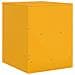 Comodini 2 pz Giallo Senape 34,5x39x44 cm in Acciaio - Foto miniatura 9