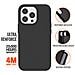 Cover Per Iphone 14 Pro Max Rigida 2 Strati Rinforzata Anticaduta 4m, Nero - Foto miniatura 3
