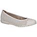White Nappa Casual Closed Ballerinas Ballerine Sintetico E Tessile Scarpe Donna Bianco Eu 37, 9-22181-42-102 - Foto miniatura 1