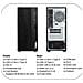 PC Desktop PRO DP180 14SA-431IT Intel Core i7-14700F 2,1 GHz RAM 8GB SSD 512GB NVIDIA GeForce RTX 4060 8GB Windows 11 Pro - Foto miniatura 1