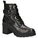 Black Casual Leather Booties Stivaletti Pelle Scarpe Donna Nero Eu 36, 9-25209-27-022 - Foto miniatura 2
