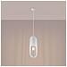 Lampada A Sospensione Nicus 1 Bianco Sl. 1360 - Moderno Lampade A Sospensione Bianco 140x11x11 Cm - Foto miniatura 3