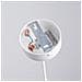 Lampada A Sospensione Nicus 1 Bianco Sl. 1360 - Moderno Lampade A Sospensione Bianco 140x11x11 Cm - Foto miniatura 4