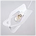 Lampada A Sospensione Nicus 1 Bianco Sl. 1360 - Moderno Lampade A Sospensione Bianco 140x11x11 Cm - Foto miniatura 6