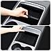 Organizer Elegante Per Tesla Model Y 2021 2022 - Massima Qualità In Abs Nero - Foto miniatura 3